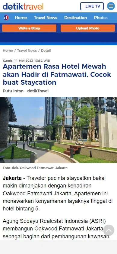 Fatmawati City Center on Detik Travel